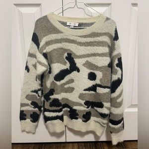 Eyelash Camo Sweater